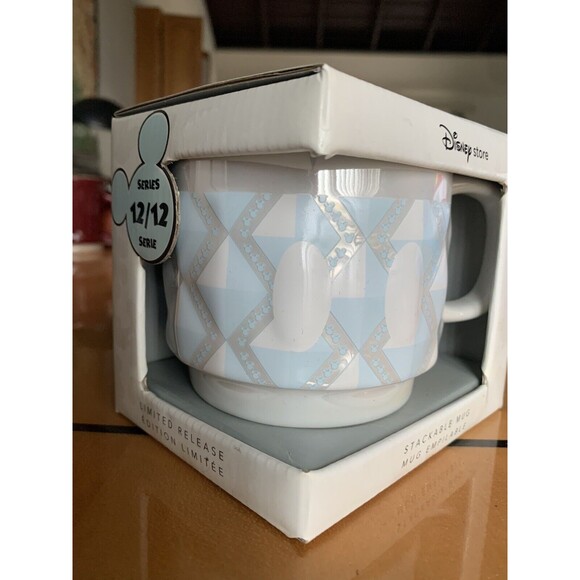 Disney Store Mickey Mouse Memories Limited Stackable Mug December #12 of 12 NIB - Picture 4 of 9